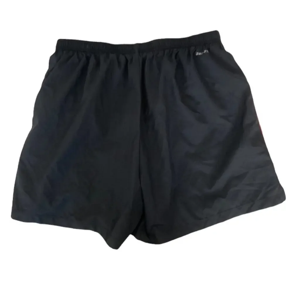 Nike Dri Fit Black Lined Shorts Sz L